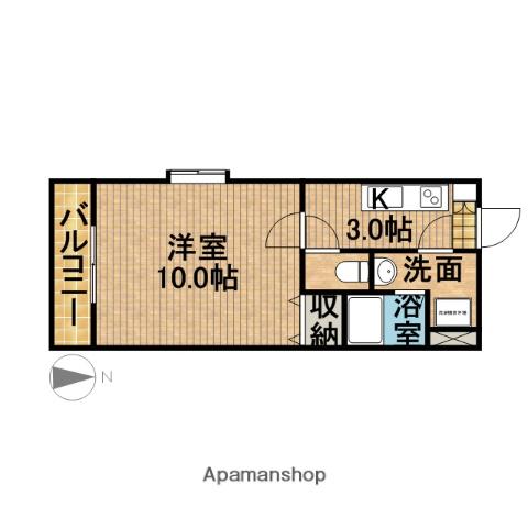 ユートピア マツバラ(1K/2階)の間取り写真