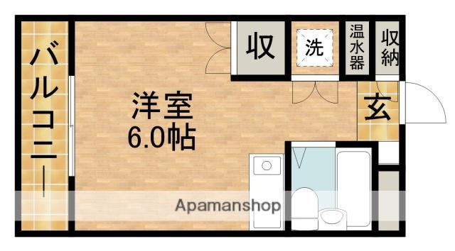 オクトワール浜北Ⅰ(ワンルーム/4階)の間取り写真