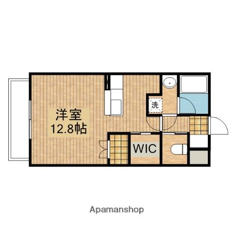 VRD川井(ワンルーム/2階)の間取り写真