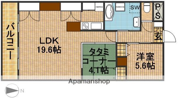 アルコ12(2LDK/2階)の間取り写真