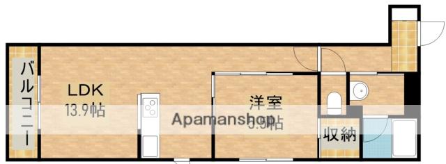 ANDANTE(1LDK/3階)の間取り写真