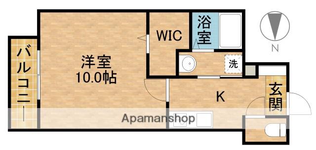 ロイヤルシティ浜松(1K/3階)の間取り写真