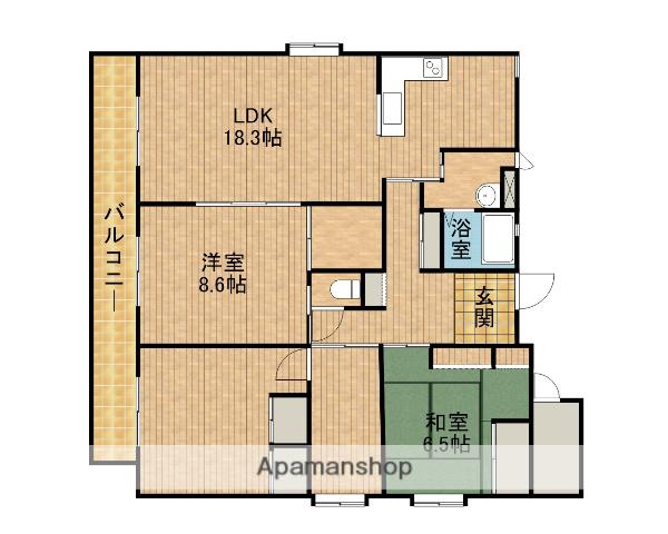 ブランロジュマン(3SLDK/3階)の間取り写真