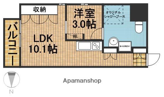 アルコ14(1LDK/8階)の間取り写真