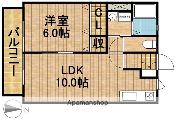 グラン・シャリオ(1LDK/2階)の間取り写真