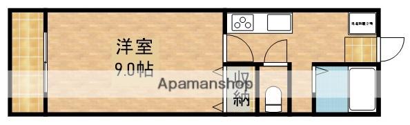 CHEER UP(1K/1階)の間取り写真