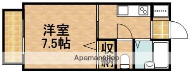 グリーンヴィラ(1K/2階)の間取り写真