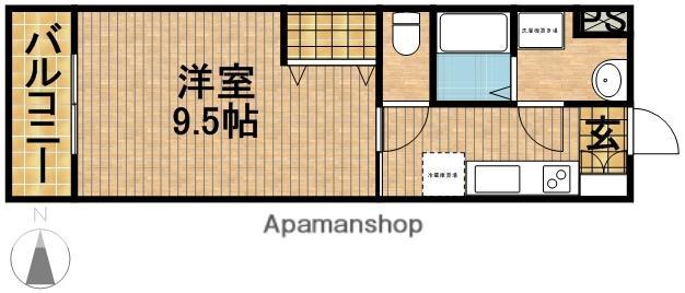 アルテッツァ紺屋町(1K/5階)の間取り写真
