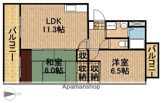 TAKI(2LDK/2階)の間取り写真
