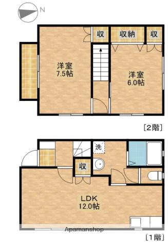 ドエル・コートＡ(2LDK)の間取り写真