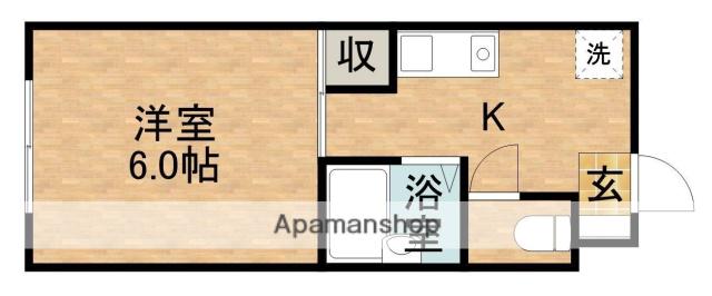 シェ・コンコルド(1K/2階)の間取り写真