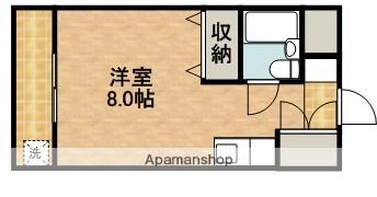 メゾン・ド・スターブル(ワンルーム/2階)の間取り写真