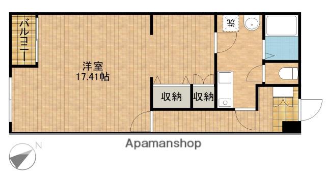 ARCO10(1K/4階)の間取り写真