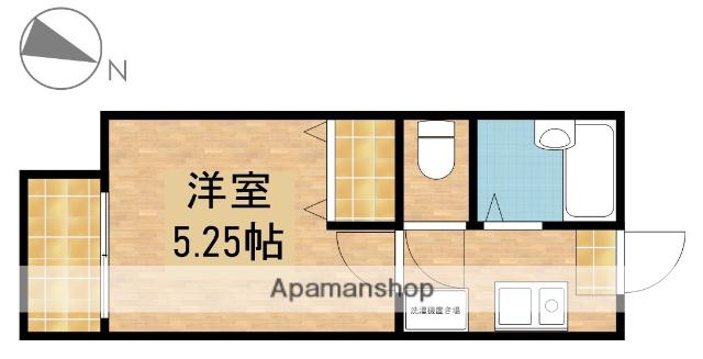 コーポ・モネ(1K/1階)の間取り写真