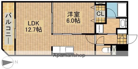 SOLEIL泉(1LDK/1階)の間取り写真