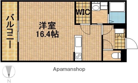 サンライズ布橋(ワンルーム/1階)の間取り写真