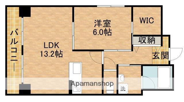 TRIBUTE元浜(1LDK/9階)の間取り写真