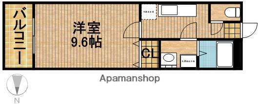 フューチャーTOKYO(1K/3階)の間取り写真