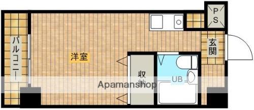 メゾン・ド・スウベニール(ワンルーム/5階)の間取り写真