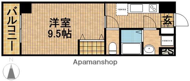 アルテッツァ紺屋町(1K/5階)の間取り写真