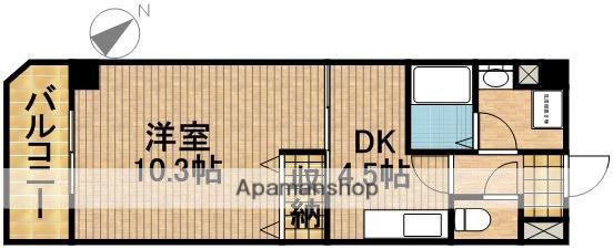 グレイス第8マンション(1K/5階)の間取り写真