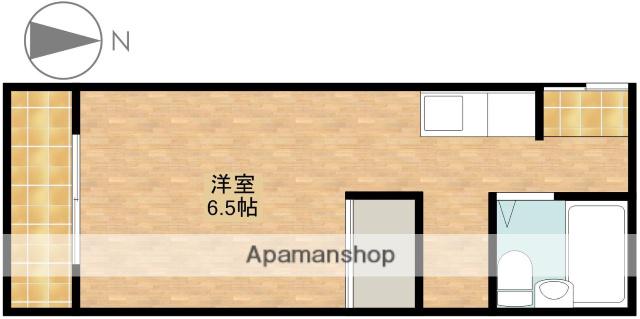 ミーテルーチェ有玉西(ワンルーム/2階)の間取り写真