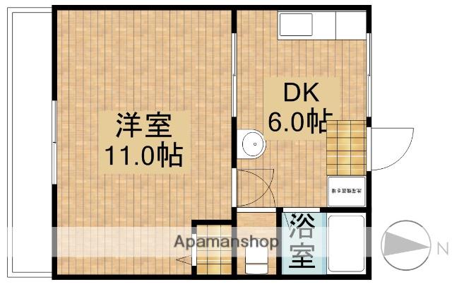 ラベンダータウンA(1DK/3階)の間取り写真