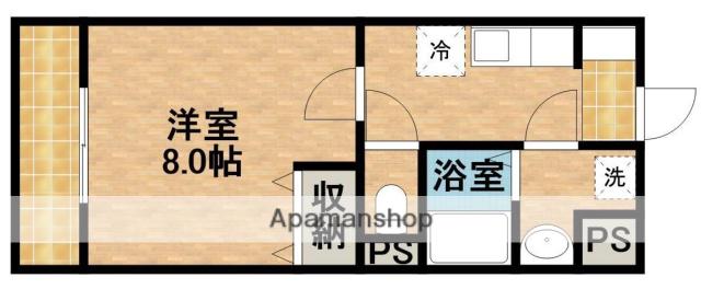 NAVONA(1K/5階)の間取り写真