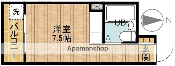 朝日プラザ浜松ステーションスクエア(ワンルーム/6階)の間取り写真