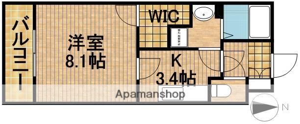 ドリームピア大蒲(1K/5階)の間取り写真