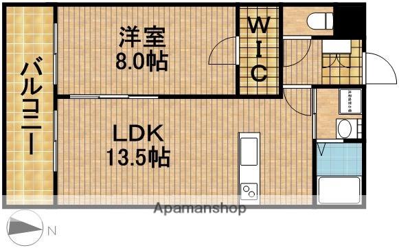 サンライズ布橋(1LDK/3階)の間取り写真