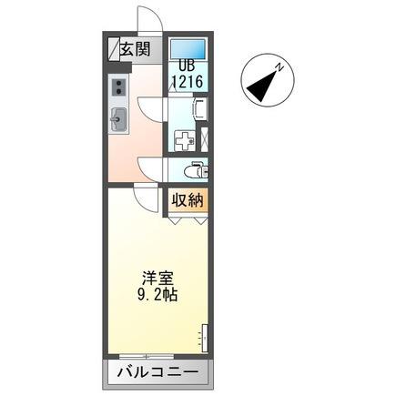 スイートテラス寺島町(1K/3階)の間取り写真