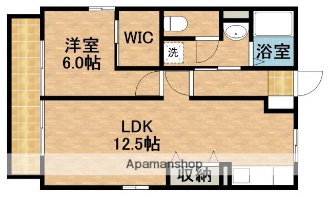 センチュリーレジデンスⅤ(1LDK/2階)の間取り写真
