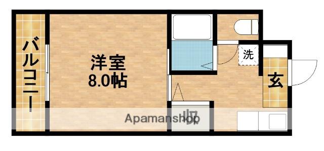 コート・ラ・セーヌ(1K/2階)の間取り写真