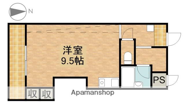 コスタ浜名湖(ワンルーム/5階)の間取り写真