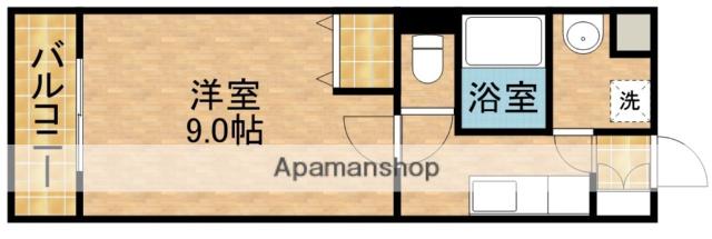 プチ・ロワイヤル(1K/1階)の間取り写真