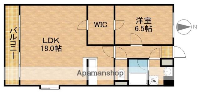 イル・フィオーレ(1LDK/2階)の間取り写真