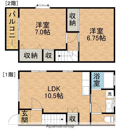 エクセルコート(2LDK)の間取り写真