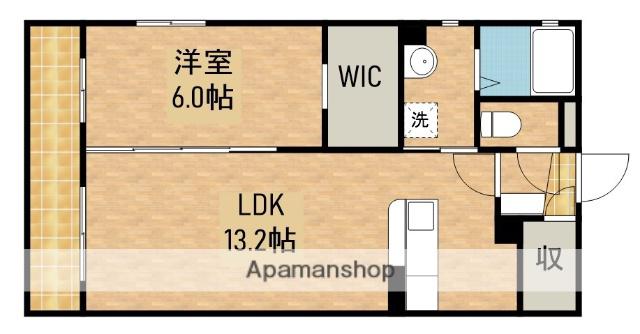 インテグラE(1LDK/5階)の間取り写真