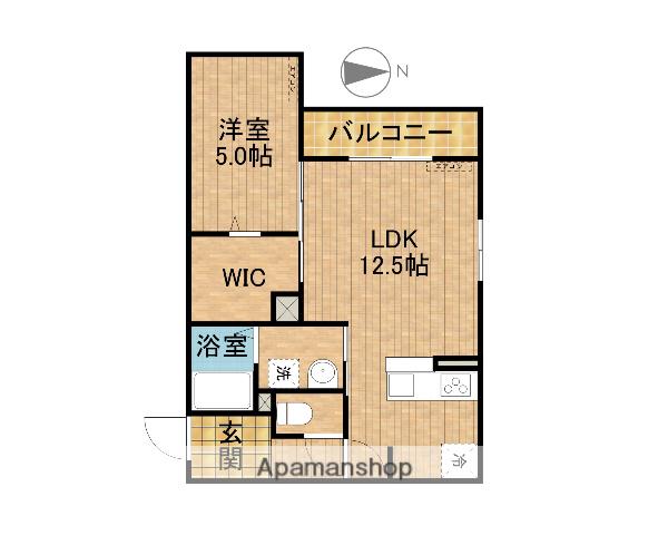 D-HILLS上西郷(1LDK/2階)の間取り写真