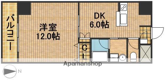 MP Ⅹ番館(1DK/3階)の間取り写真