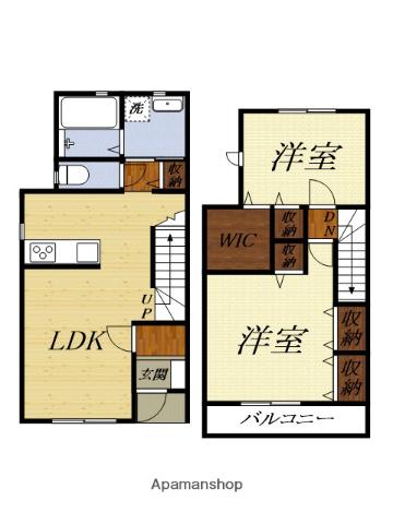 LA・FIESTAV(2LDK)の間取り写真