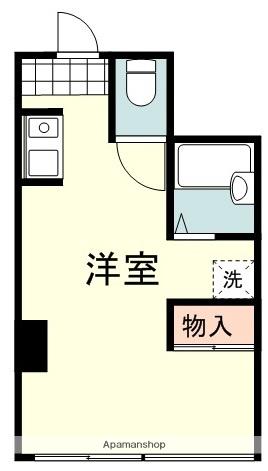 PIVOT静岡(ワンルーム/8階)の間取り写真