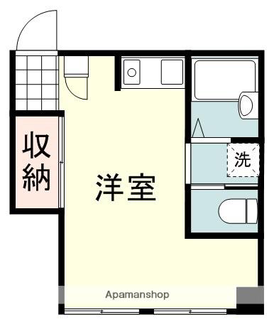 PIVOT静岡(ワンルーム/4階)の間取り写真