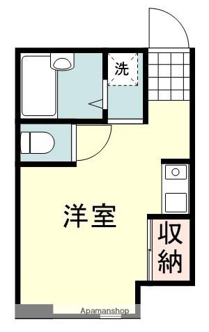 PIVOT静岡(ワンルーム/7階)の間取り写真
