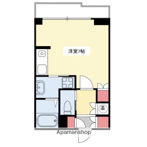 池下ホームズ(ワンルーム/3階)の間取り写真