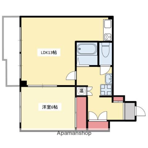 池下ホームズ(1LDK/2階)の間取り写真