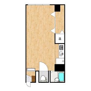 東山パ-クビル(ワンルーム/5階)の間取り写真