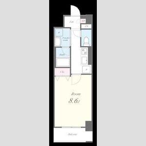 セイワパレス吹上公園(1K/1階)の間取り写真