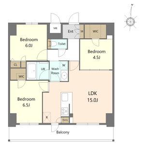 S-RESIDENCE高岳ARDENT(3LDK/2階)の間取り写真